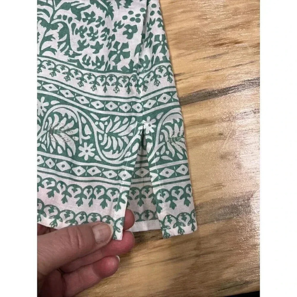 Catherine’s Size 1X Printed/Embroidery V Neck 3/4 Sleeve Tunic 100% Cotton - Picture 12 of 12